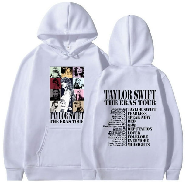 Sudadera con capucha de Taylor The Eras Tour para mujer y hombre, ropa con  estampado de Swift, álbum de medianoche, regalo superior para fanáticos