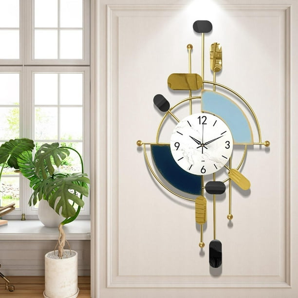 Relojes Pared para Sala Estar, Reloj Pared con decoración Reloj 2023,  Colgante Pared Moderno Simple y Creativo Elegante Reloj atmosférico para  hogar, 40x70 cm : : Hogar y cocina