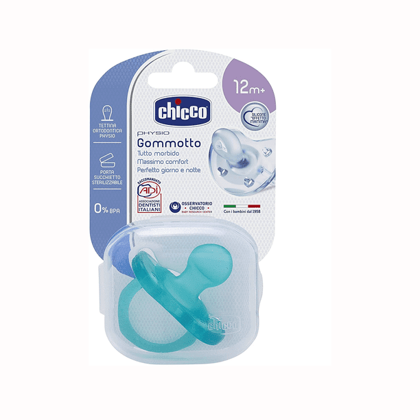 Chicco Physio soft silicona azul 0-6 meses