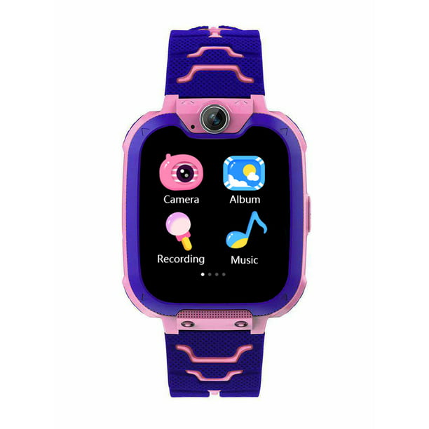 Reloj inteligente 4G para niños con rastreador GPS y llamadas, pantalla  táctil HD de 1.69 pulgadas, reloj para teléfono celular para niños, combina