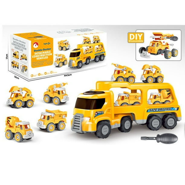Muyoka Juguetes para niños de 1 2 3 4 5 6 años, camión de juguetes