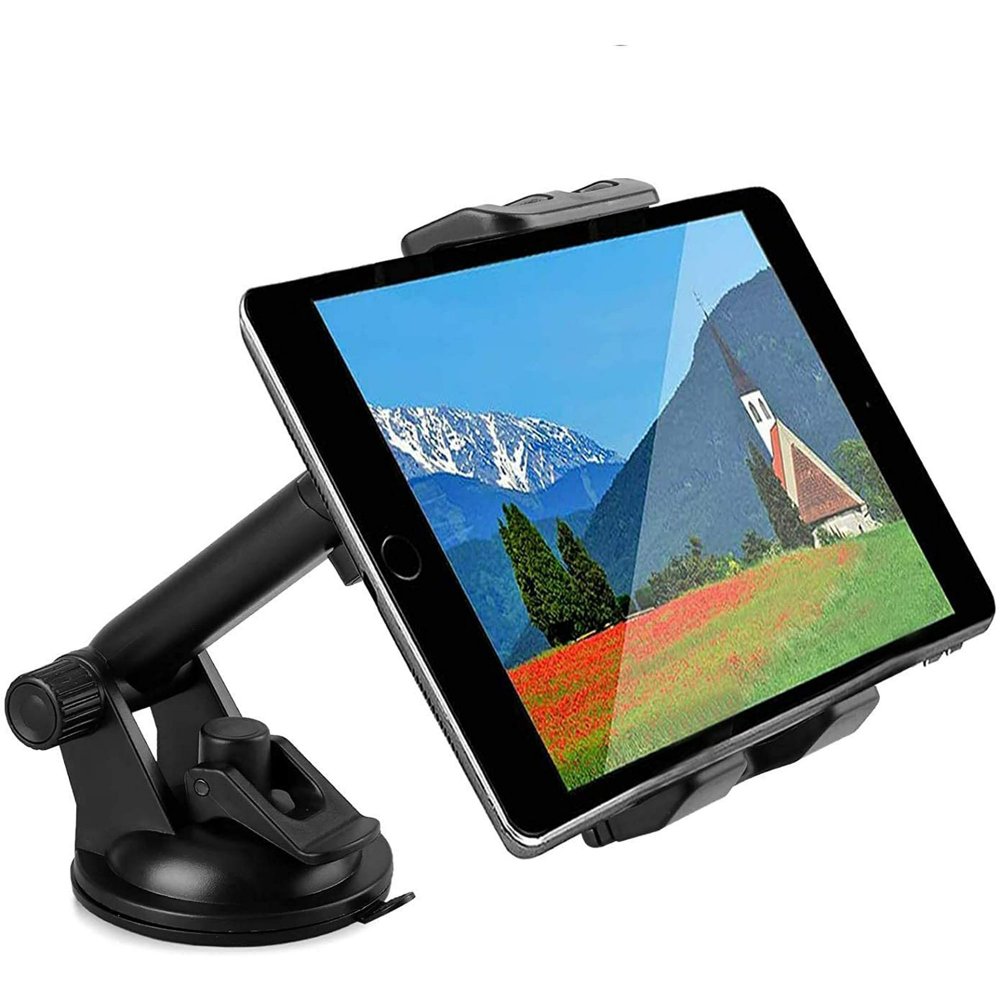Soporte tablet coche Soporte Universal para tableta, soporte de brazo largo  para parabrisas de teléfono móvil