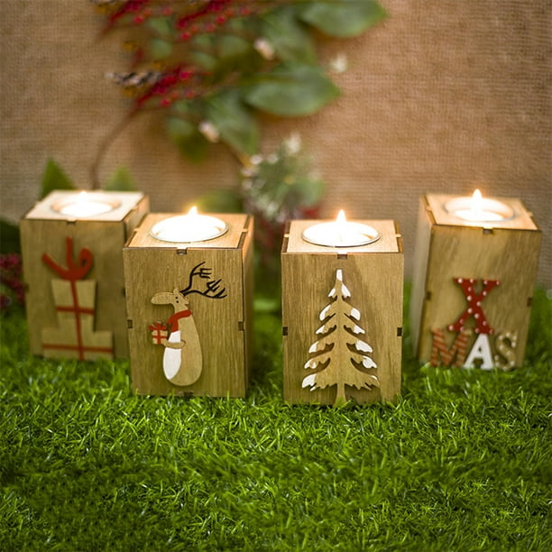 Artibetter 5 velas redondas para decoración del hogar, decoración del  hogar, decoración de puerta, velas románticas, decoración de la casa para  el