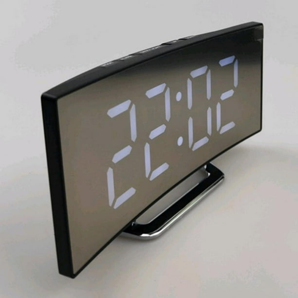 2 Pezados de Despertador Digital Proyector, Despertador Proyector Techo de  Plástico + Componente Ele Baoblaze Reloj despertador digital grande