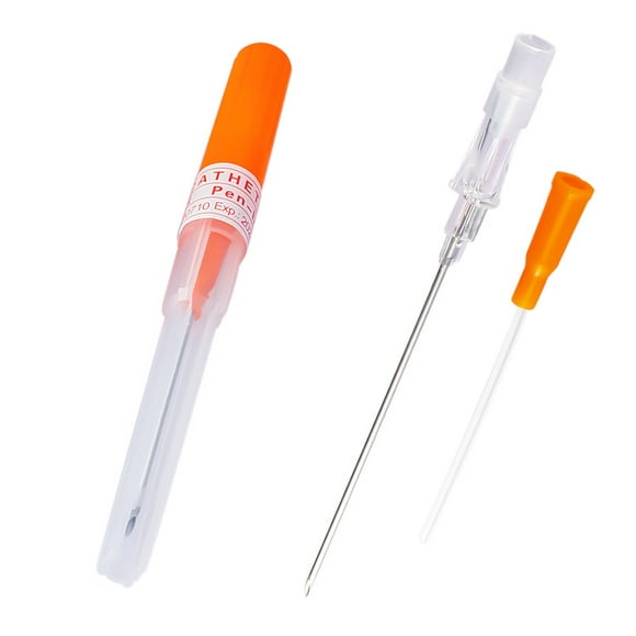 agujas de perforación esterilizadas de acero quirúrgico agujas de catéter iv con piercing kit de joyería para el cuerpo herramienta de tatuaje kit de suministros para perforación de 16 mm jm