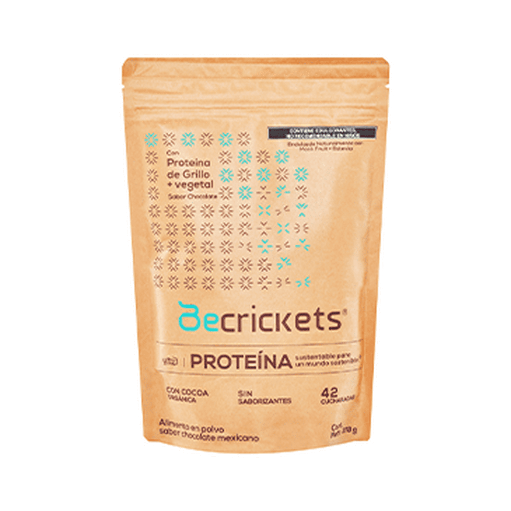 Proteína de Grillo BeCrickets + Vegetal sabor Chocolate 378 g | Bodega ...