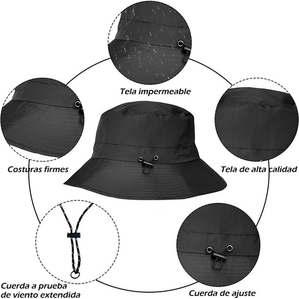 Sombreros De Sol Para Hombres Y Mujeres, Impermeables