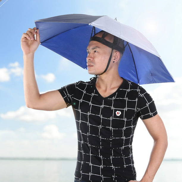 Sombrilla portátil montada en la cabeza para niños parasol ligero para acampar pescar senderismo al aire libre con paraguas accesorio de | Walmart en línea