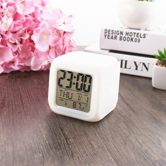 reloj despertador para ños reloj despertador digital  luz suave relojes despertadores digitales colco despertador