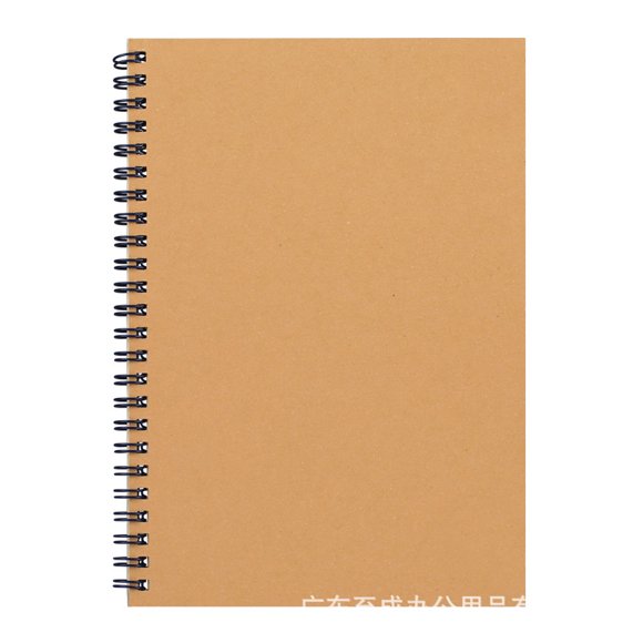 cuaderno forrado universitario cuaderno espiral de cubierta amarilla suave cuaderno de bocetos de jamw sencillez