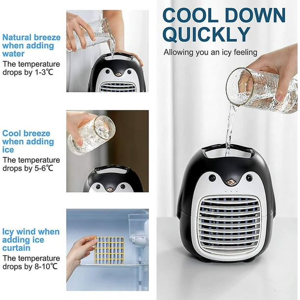 Aire acondicionado, ventilador o pingüino: ¿cuál es más eficiente?