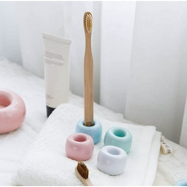 El soporte de cepillo de dientes de cerámica
