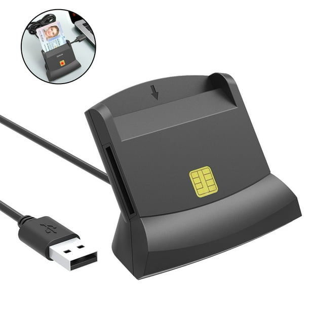 Lector de tarjetas de memoria 6 en 1, lector de tarjetas SD USB para micro  SD/SDXC/SD/SDHC/MS/M2/MMC tarjeta de memoria de cámara/SIM/lector de
