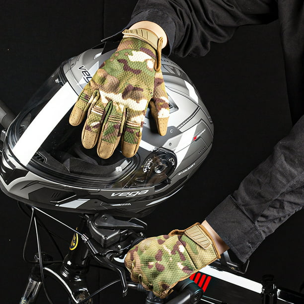 Guantes de motocicleta para hombres y mujeres | Guantes tácticos para  nudillos duros para pantalla táctil | Guantes de equitación | Guantes de  moto 