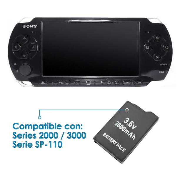 Bateria Pila Recargable Virtual Zone Compatible PlayStation Portable PSP  Version Slim Virtual Zone VZ-PSP-BS