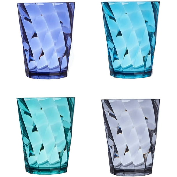 Bormioli Rocco Diamond - Vasos enfriadores transparentes, 16 onzas, juego  de 6
