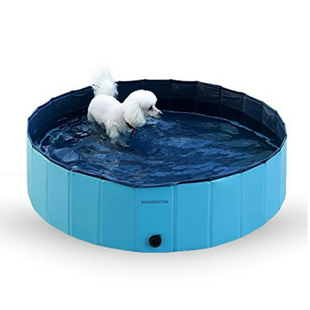 Piscina Para Perros Plegable Talla L Verano 160x30 Cm