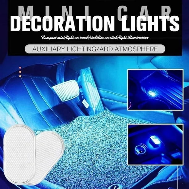 Luces táctiles LED para coche, lámparas de lectura inalámbricas
