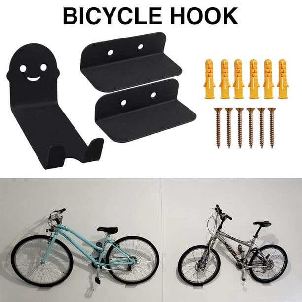 3 unids/set bicicleta gancho estante soporte bicicleta almacenamiento  suspensión soporte ciclismo Pedal Hugtrwg Para estrenar