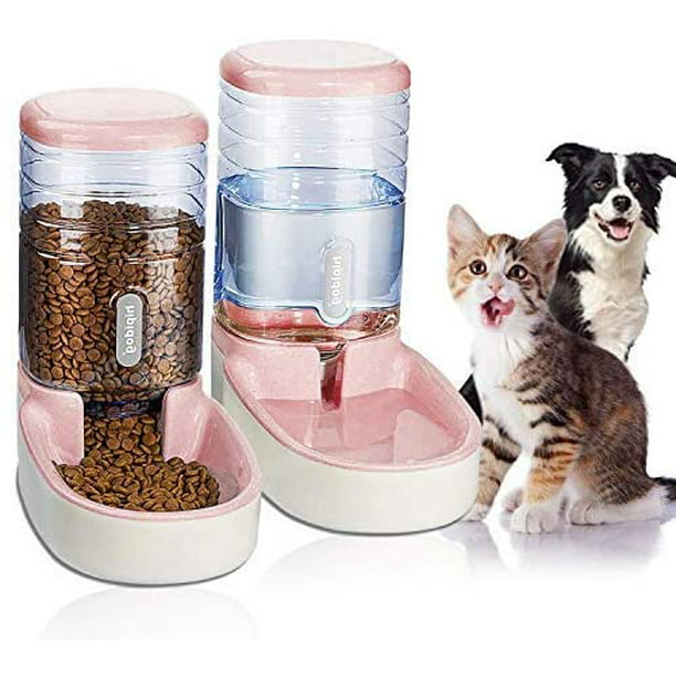 Dispensador de comida para perros de hasta 15 kg, maceta para gatos
