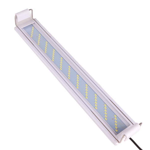 LED de acuario Pecera LED de luz de lámpara tubo 9/15/21/24/30 luz de la  barra de LEDs resistente al agua Sumergible 220V enchufe europeo - China LED  lámpara de tanque de peces