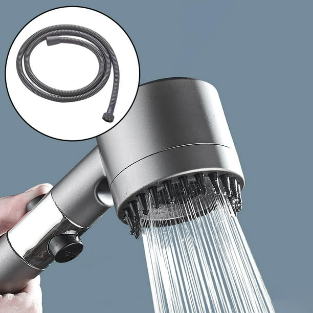 HOPOPRO NBC News - Cabezal de ducha de alta presión recomendado con 5  modos, cabezal de ducha fijo de alto flujo de 4.1 pulgadas, cabezal de  ducha de