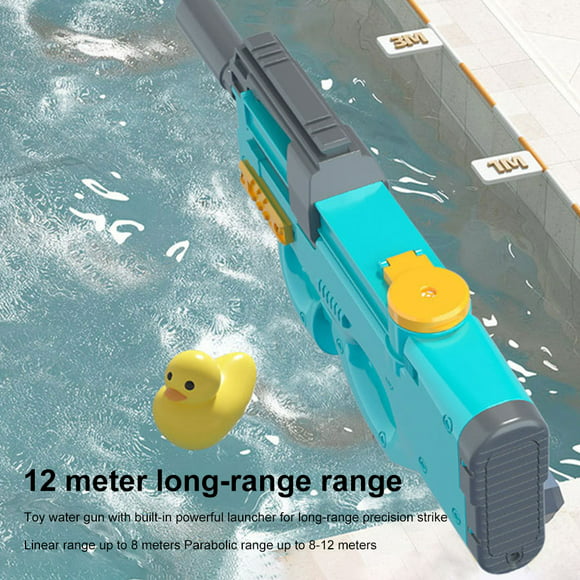 juguete de pistola de agua de lucha contra el agua de blaster eléctrico para piscina de playa al aire libre verde ndcxsfigh libre de bpa