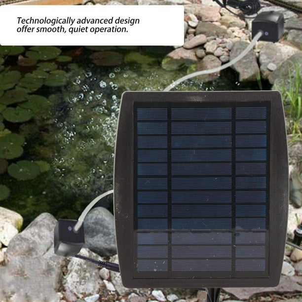 Bomba de aire para pecera oxigenador con energía Solar estanque para acuario  ANGGREK Otros