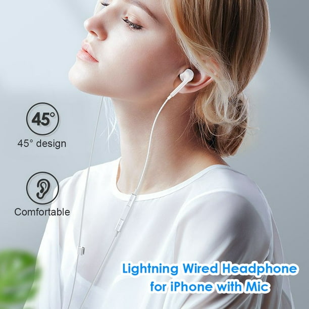 Auriculares con control de botones para iPhone 14/14 Mini/14 Pro/13/13 Pro  Max JShteea El nuevo