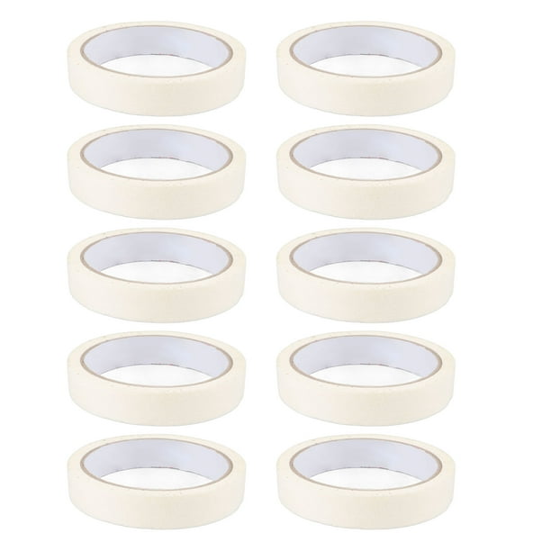 Cinta de pintor blanca 10 rollos de cinta adhesiva blanca ampliamente  utilizada para manualidades para bricolaje ANGGREK Otros