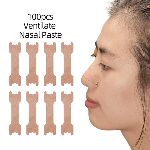 Tiras nasales Irfora 100pcs tiras antirronquidos más fáciles de