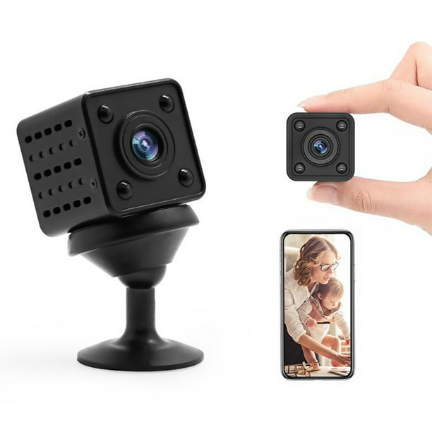 Restringido Prominente extraño 1080P / 30fps Mini cámara portátil de alta resolución WiFi inteligente  Visión nocturna Irfora Cámara | Walmart en línea