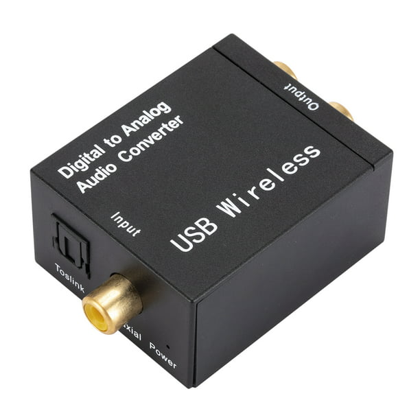 Convertidor de audio digital (USB) a analógico/digital