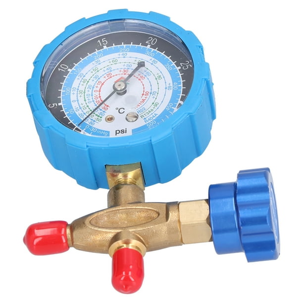Manómetro Juego de manómetros para colector de refrigerante, herramientas  de aire acondicionado con Romacci Manómetro