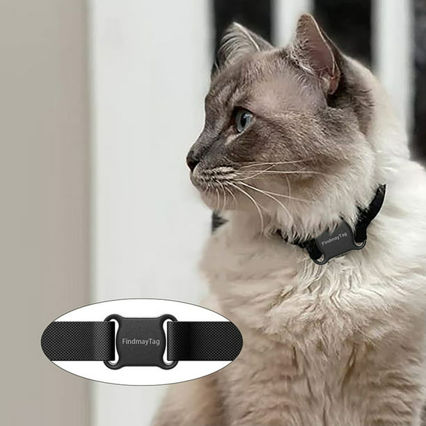 Collar localizador de mascotas a la moda, rastreador de gatos de nailon  inteligente para suministros Hugtrwg Para estrenar