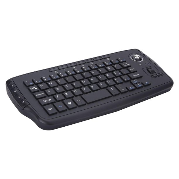 Teclado ergonómico, teclado inalámbrico 2 en 1 y mouse Trackball