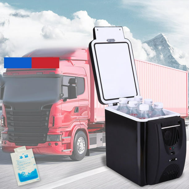  Mini refrigerador portátil para automóvil, 12 V 7.5 L,  refrigerador y calentador para vehículo, RV, barco, camionero, campamento,  pesca : Todo lo demás