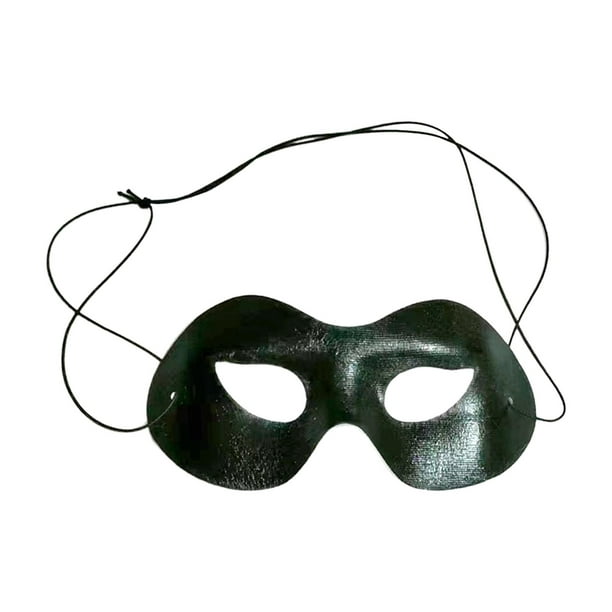 Máscara de Decoración del día de San Valentín Cubierta facial para adultos  Máscara de disfraz Máscara de media cara para carnaval Disfraces Negro  Yinane Antifaz de mascarada