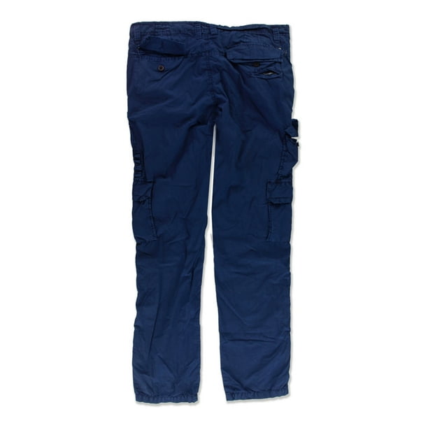 Marc Ecko - Pantalones cargo ligeros para hombre, color azul, 38 W x 34 L  Marc Ecko Carga