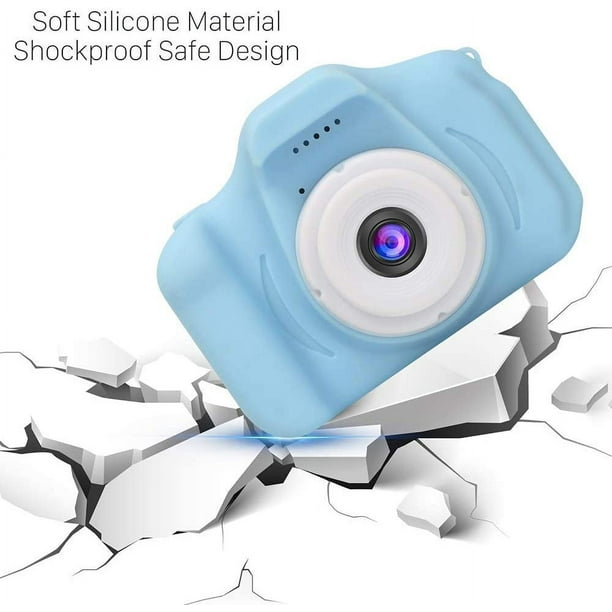 Mini cámara digital para niños recargable, videocámara resistente a los  golpes, regalos para niños de 3 a 8 años, 8MP HD Video, pantalla de 2  pulgadas para niños (incluye tarjeta de 32
