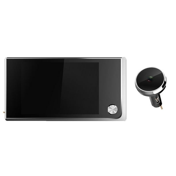 Sistema de seguridad para el hogar con visor de mirilla con pantalla LCD HD  de 3.5 pulgadas y cámara de mirilla de puerta digital con resolución de