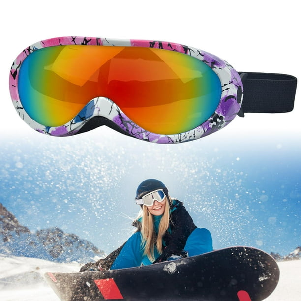 Gafas De Seguridad De Ski Ski Snow Gafas Anti Fog Motocicleta
