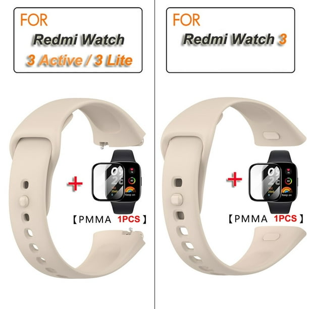 Correa de reloj de repuesto para Xiaomi Redmi Watch 3, Correa de reloj para  Redmi Watch 3 Active/Lite