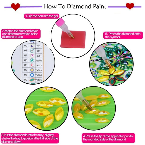 10 posavasos hechos a mano para pintar diamantes