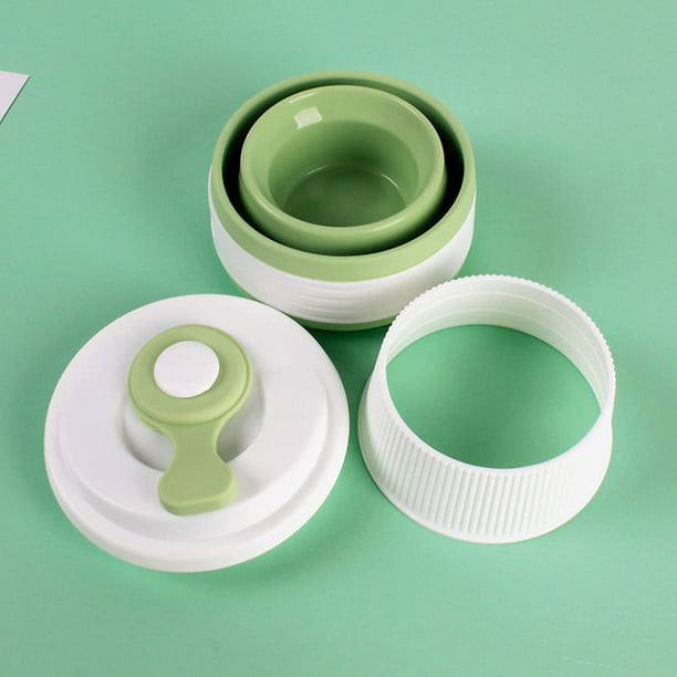 Mini vaso de silicona, verde –  :: El portal de los