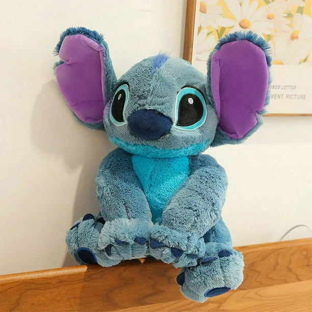 Disney-Muñeco de peluche de Lilo & stitch de gran tamaño, viñetas de  animales Kawaii, almohada para dormir para pareja, material suave, regalos  de vacaciones para niña
