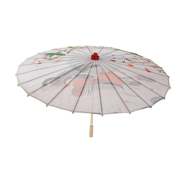 Parasol oriental de tela de seda para sombrilla de estilo chino clásico a  Yuyangstore Paraguas chino del paraguas | Walmart en línea