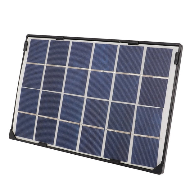 Panel solar Cargador de batería solar Mini paneles solares Mantenedor de  batería solar, 2W 12V Panel solar multifuncional Tablero de carga de
