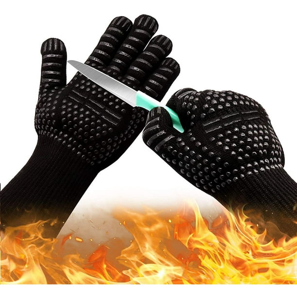  Guantes para barbacoa, guantes resistentes al calor de