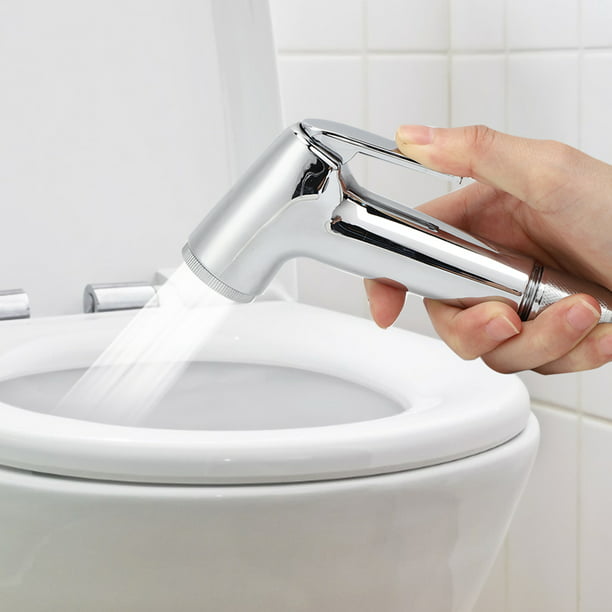 Kit de ducha higiénico para la limpieza del inodoro modelo cuadrado Tecom  KITIDROS